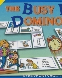 Busy Day Dominoes - Let's Play in English (Társasjáték)