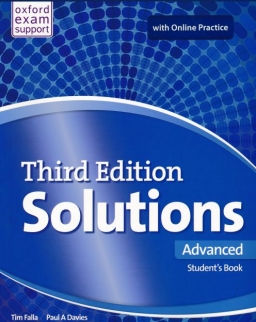 Solutions 3rd Edition Advanced Student's Book with Online Practice