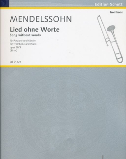 Felix Mendelssohn: Lied ohne Worte op. 30/3 - harsonára, zongorakísérettel