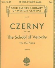 Czerny: The School of Velocity  (A kézügyesség iskolája) op. 299 (1-4)