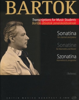 Bartók Béla: Szonatina - klarinétra, zongorakísérettel