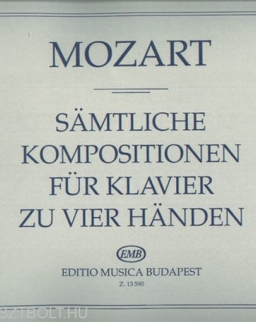 Wolfgang Amadeus Mozart: Sämtliche Kompositionen (4 kezes)