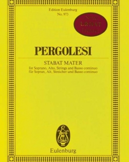 Giovanni Battista Pergolesi: Stabat Mater - kispartitúra