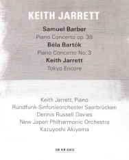 Samuel Barber: Piano concerto op. 38, Bartók Béla: Piano concerto No. 3, Keith Jarrett: Tokyo encore