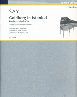 Fazil Say: Goldberg in Istanbul - csembalóra vagy zongorára