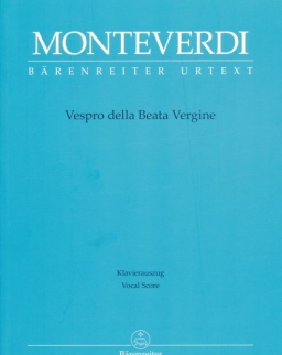 Claudio Monteverdi: Vespro della Beata Vergine - zongorakivonat