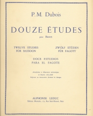 Pierre-Max Dubois: Douze Études - fagottra