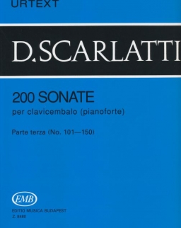 Domenico Scarlatti: 200 Szonáta 3. (101-150)