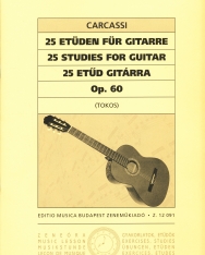 Matteo Carcassi: 25 etűd gitárra Op.60