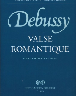 Claude Debussy: Valse romantique pour clarinette et piano