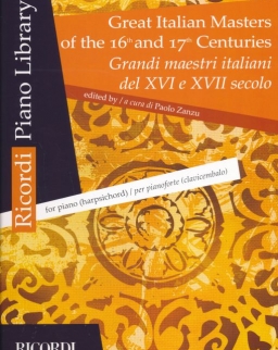Great Italian Masters of the 16th and 17th Centuries (csembalóra)