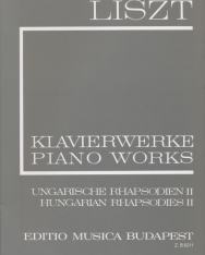 Liszt Ferenc: Ungarische Rhapsodien 2. (fűzött)