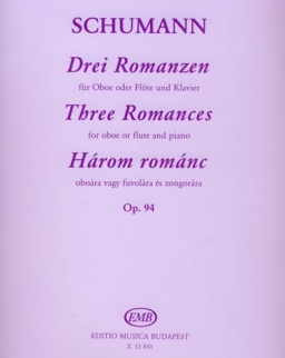 Robert Schumann: Három románc oboára vagy fuvolára zongorakísérettel
