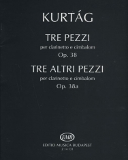 Kurtág György: Tre pezzi klarinétra és cimbalomra