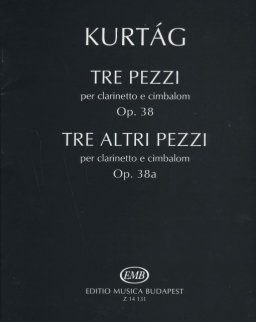 Kurtág György: Tre pezzi klarinétra és cimbalomra