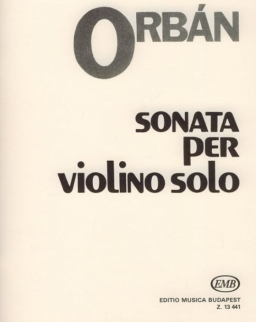 Orbán György: Sonata (szóló hegedű)