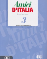 Amici D'Italia 3 Guida per L'Insegnante + CD Audio (3)