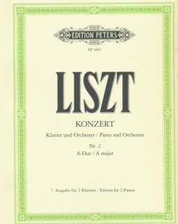 Liszt Ferenc: Concerto for Piano 2. (2 zongorára)