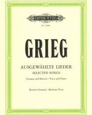 Edvard Grieg: Ausgewählte Lieder - Mittlere Stimme