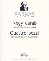 Farkas Ferenc: Négy darab nagybőgőre, zongorakísérettel