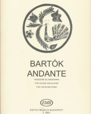 Bartók Béla: Andante /heg.-zong.