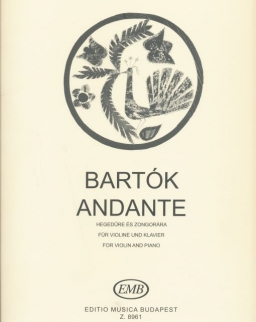 Bartók Béla: Andante /heg.-zong.