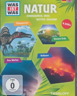 Was ist was: Natur - Dinos, Erde, Wetter, Vulkane DVD(4)