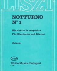 Liszt Ferenc: Notturno Nr. 1. klarinétra, zongorakísérettel