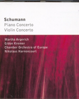 Robert Schumann: Piano Concerto, Violin Concerto (live recording)