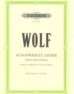 Hugo Wolf: Ausgewählte Lieder (tief)