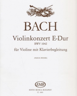 Johann Sebastian Bach: Concerto for Violin No. 2 - E-dúr