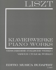 Liszt Ferenc: Verschiedene Zyklische Werke 1. (fűzött)