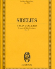 Jean Sibelius: Concerto for Violin and Orchestra - kispartitúra