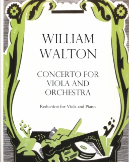 William Walton: Concerto for Viola (brácsára, zongorakísérettel)