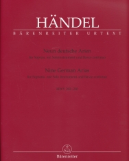 Georg Friedrich Händel: Neun Deutsche Arien für Sopran, ein Soloinstrument und Basso continuo