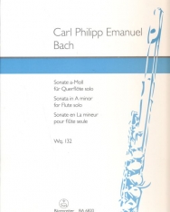 Carl Philipp Emanuel Bach: Sonate (a-moll) for Flute solo
