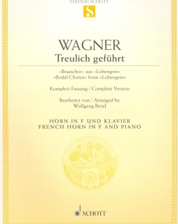 Richard Wagner: Treulich geführt (Lohengrin) - kürtre, zongorakísérettel