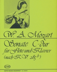 Wolfgang Amadeus Mozart: Sonate C-dúr K. 285/b - fuvolára, zongorakísérettel