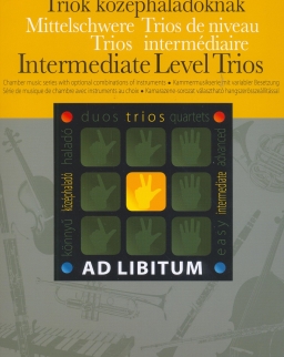 Triók középhaladóknak - Ad libitum sorozat, választható hangszerösszeállítással