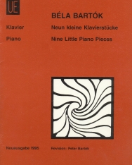 Bartók Béla: Neun kleine Klavierstücke - Kilenc kis zongoradarab