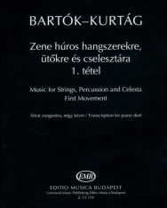 Bartók Béla - Kurtág György: Zene húros hangszerekre, ütőkre és cselesztára - 1. tétel (Átirat zongorára, 4 kézre)