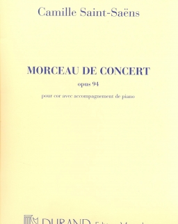 Camille Saint-Saens: Morceau de concert - kürtre, zongorakísérettel