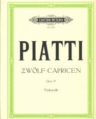 Alfredo Piatti: 12 Caprices for Cello (op.25)