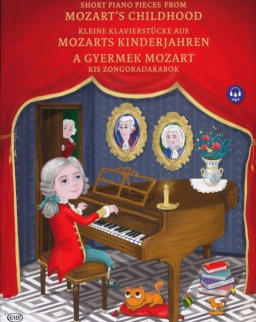 Wolfgang Amadeus Mozart: Gyermek Mozart (Kis zongoradarabok gyűjteménye)