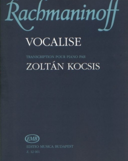 Sergei Rachmaninov: Vocalise zongorára, Kocsis Zoltán átirata