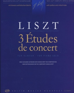 Liszt Ferenc: 3 Études de concert