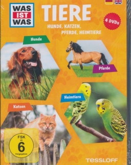 Was ist was: Tiere - Hunde, Katzen, Pferde, Heimtiere DVD(4)