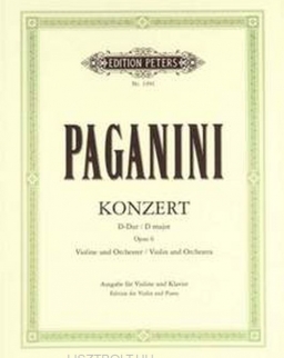 Niccoló Paganini Concerto for Violin (D-dúr)