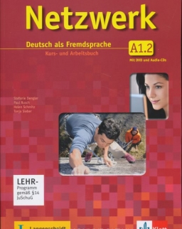 Netzwerk A1.2 Kurs- und Arbeitsbuch mit DVD und Audio CDs