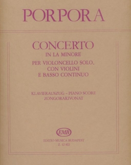 Nicola Porpora: Concerto csellóra